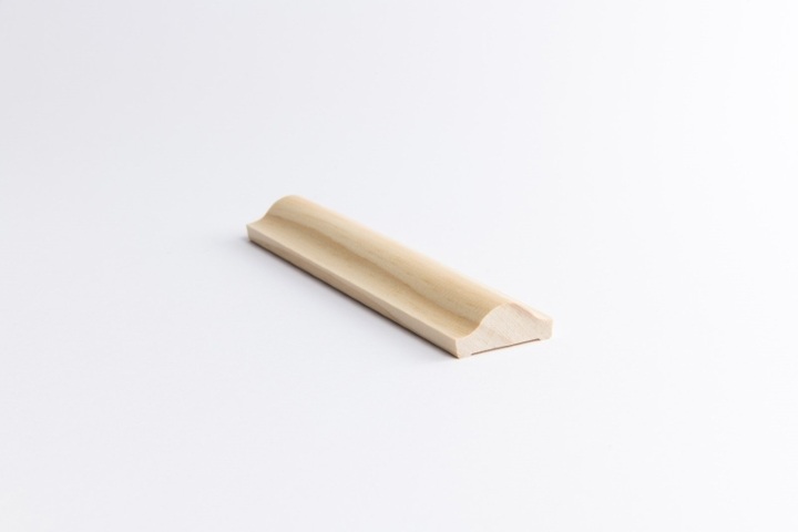 Clear Pine Curved Wall Bead - Wave
