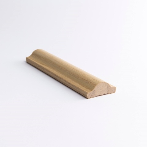 Engineered American Oak Veneer Curved Wall Bead - Wave