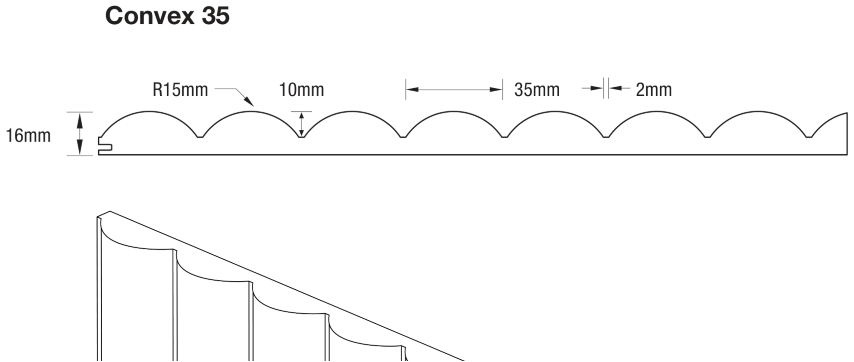 Silhouette Convex 35