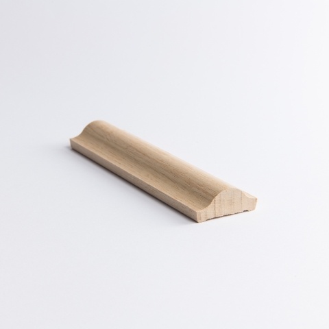Tasmanian Oak Curved Wall Bead - Wave