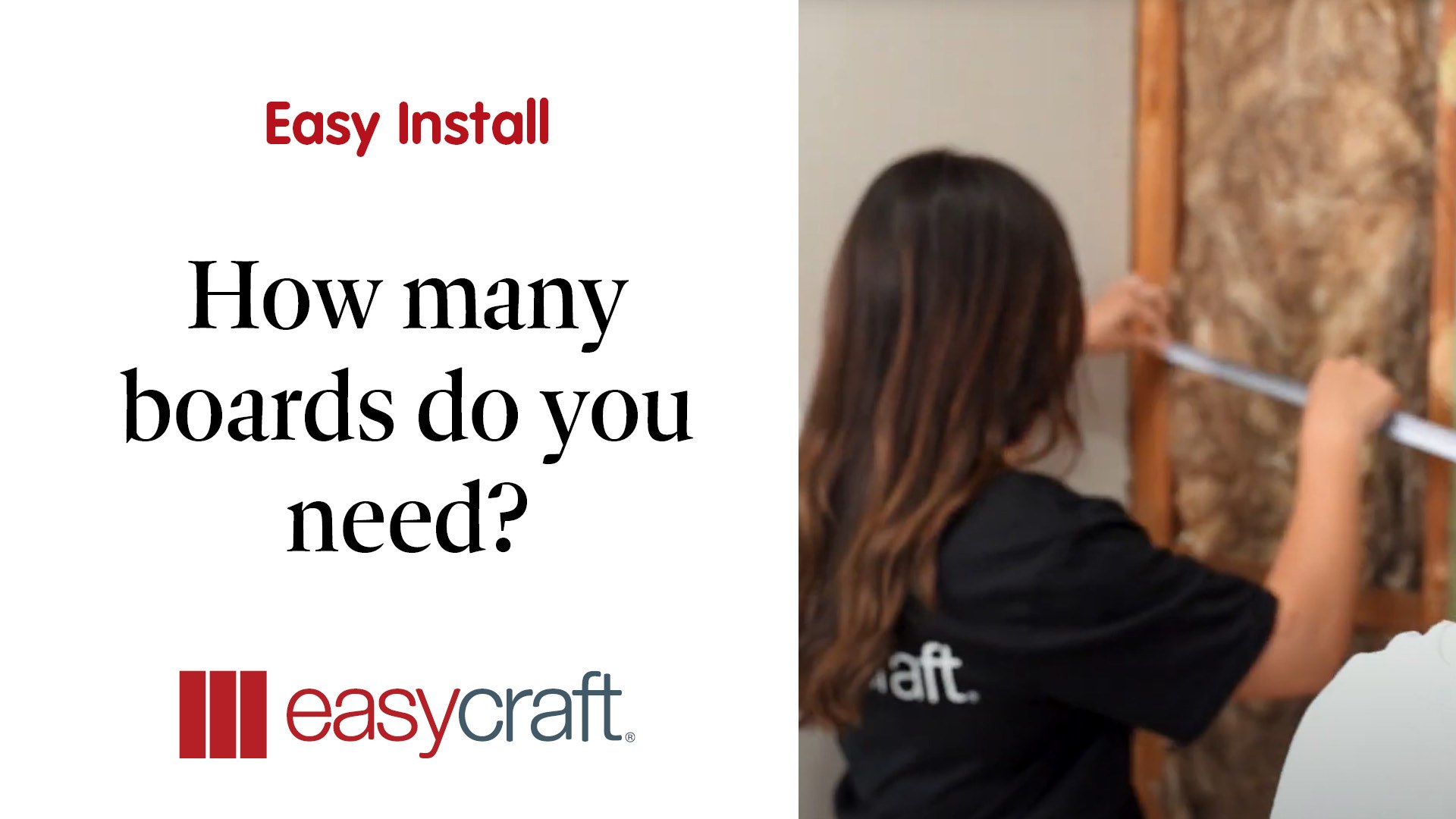 How Many Easycraft Boards Do I Need For My Install