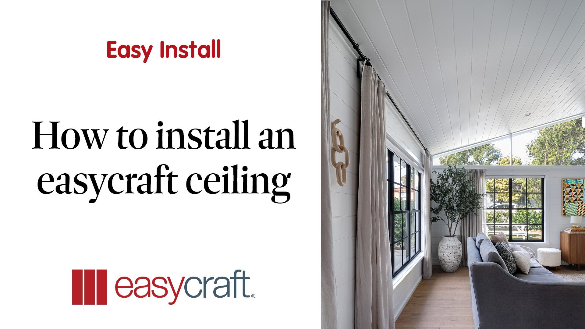 How to Install: Ceiling Panels